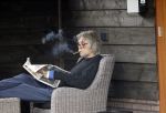 Grolloo 6 april 2019
Johan Derksen in de tuin van zijn huis na zijn ongeluk.
