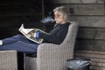 Grolloo 6 april 2019
Johan Derksen in de tuin van zijn huis na zijn ongeluk.