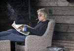 Grolloo 6 april 2019
Johan Derksen in de tuin van zijn huis na zijn ongeluk.