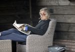 Grolloo 6 april 2019
Johan Derksen in de tuin van zijn huis na zijn ongeluk.