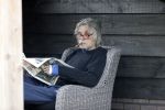 Grolloo 6 april 2019
Johan Derksen in de tuin van zijn huis na zijn ongeluk.
