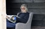 Grolloo 6 april 2019
Johan Derksen in de tuin van zijn huis na zijn ongeluk.