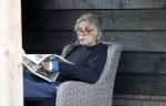 Grolloo 6 april 2019
Johan Derksen in de tuin van zijn huis na zijn ongeluk.