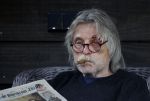 Grolloo 6 april 2019
Johan Derksen in de tuin van zijn huis na zijn ongeluk.