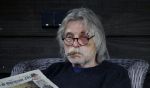 Grolloo 6 april 2019
Johan Derksen in de tuin van zijn huis na zijn ongeluk.