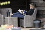 Grolloo 6 april 2019
Johan Derksen in de tuin van zijn huis na zijn ongeluk.