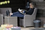 Grolloo 6 april 2019
Johan Derksen in de tuin van zijn huis na zijn ongeluk.