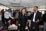 Amsterdam 7 april 2019
John de Bever Sieneke en Marianne Weber op een grote boot met allemaal gasten.