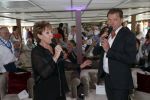 Amsterdam 7 april 2019
John de Bever Sieneke en Marianne Weber op een grote boot met allemaal gasten.