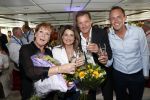 Amsterdam 7 april 2019
John de Bever Sieneke en Marianne Weber op een grote boot met allemaal gasten.