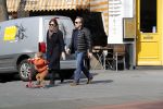 Amsterdam 14 april 2019
Joost Nijsen en Maaike Pereboom met haar zoontje op straat in Amsterdam zuid.