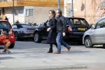 Amsterdam 14 april 2019
Joost Nijsen en Maaike Pereboom met haar zoontje op straat in Amsterdam zuid.