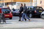 Amsterdam 14 april 2019
Joost Nijsen en Maaike Pereboom met haar zoontje op straat in Amsterdam zuid.