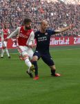 Amsterdam, 31 Maart 2019 AJAX-PSV, eindstand 3-1
Jorrit Hendrix en Lasse Schone