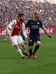 Amsterdam, 31 Maart 2019 AJAX-PSV, eindstand 3-1
Jorrit Hendrix en Lasse Schone