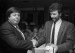 Eindhoven, 12 April 1988
Diner t.g.v. het kampioenschap bij Rest. De Tongelreep met o.a.:
Jos v Sambeek en Eric Gerets