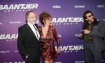 Amsterdam 15 april 2019
Premiere Baantjer in het nieuwe deLamar theater. katja Schuurman kwam met haar vader en vriend Freek v Noortwijk.