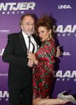 Amsterdam 15 april 2019
Premiere Baantjer in het nieuwe deLamar theater. katja Schuurman kwam met haar vader en vriend Freek v Noortwijk.
