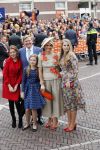 Amersfoort 27 april 2019
Koningsdag in Amersfoort 2019
Koning Willem Alexander met Gezin Koningin Maxima Prinses Amalia Prinses Alexia en Prinses Ariane