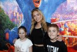 Amsterdam 7 april 2019
Premiere wonderpark in pathe arena. Lente Voorhoeve kwam met haar twee kinderen