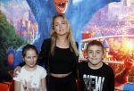 Amsterdam 7 april 2019
Premiere wonderpark in pathe arena. Lente Voorhoeve kwam met haar twee kinderen
