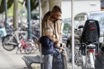 Amsterdam 11 mei 2019
Lieke v Lexmond met haar zoons die een ijsje eten.