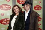 Amsterdam 14 april 2019
Premiere van t schaep met de 5 poten in het deLamar theater. Liz Snoijink met haar partner Nicolaas Oldenburg