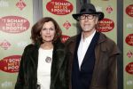 Amsterdam 14 april 2019
Premiere van t schaep met de 5 poten in het deLamar theater. Liz Snoijink met haar partner Nicolaas Oldenburg