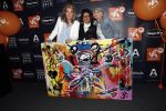 Amsterdam 8 april 2019
Strong women award in het Apollo Hotel. Lucia Rijker win strong women award. Lucia met Betty de Groot en kunstenares Maybrit Sinot
