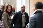 Amsterdam 9 mei 2019
Ruud Gullit en zijn vriendin Karin de Rooij komen replay tegen op de cornelis schuytstraat. Mark dakriet