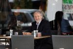 Amsterdam 7 mei 2019
Mark Teurlings op terras bij brasserie v Dam.