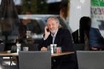 Amsterdam 7 mei 2019
Mark Teurlings op terras bij brasserie v Dam.