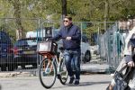 Amsterdam 15 april 2019
Martijn Krabbe op de fiets.