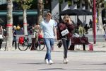 Amsterdam 10 mei 2019
AnneKee Molenaar is de nieuwe vriendin van Matthijs de Ligt. Ze wonen pas samen in hun nieuwe appartement.