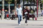 Amsterdam 10 mei 2019
AnneKee Molenaar is de nieuwe vriendin van Matthijs de Ligt. Ze wonen pas samen in hun nieuwe appartement.