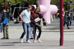 Amsterdam 10 mei 2019
AnneKee Molenaar is de nieuwe vriendin van Matthijs de Ligt. Ze wonen pas samen in hun nieuwe appartement.