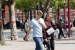 Amsterdam 10 mei 2019
AnneKee Molenaar is de nieuwe vriendin van Matthijs de Ligt. Ze wonen pas samen in hun nieuwe appartement.