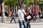 Amsterdam 10 mei 2019
AnneKee Molenaar is de nieuwe vriendin van Matthijs de Ligt. Ze wonen pas samen in hun nieuwe appartement.