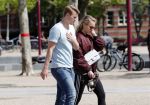 Amsterdam 10 mei 2019
AnneKee Molenaar is de nieuwe vriendin van Matthijs de Ligt. Ze wonen pas samen in hun nieuwe appartement.