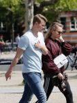 Amsterdam 10 mei 2019
AnneKee Molenaar is de nieuwe vriendin van Matthijs de Ligt. Ze wonen pas samen in hun nieuwe appartement.