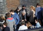 Amsterdam 9 mei 2019
Surpisefeestje voor Ruud de Wild georganiseerd door zijn ex vrouw Aafke.
Olcay Gulsen is eer natuurlijk bij. ze gingen varen met boot op grachten Amsterdam.