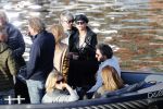 Amsterdam 9 mei 2019
Surpisefeestje voor Ruud de Wild georganiseerd door zijn ex vrouw Aafke.
Olcay Gulsen is eer natuurlijk bij. ze gingen varen met boot op grachten Amsterdam.