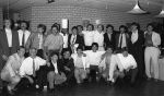 Eindhoven, 12 April 1988 diner t.g.v. het kampioenschap bij Rest. De Tongelreep van Jos v Sambeekmet de voltallige selektie van PSV met o.a.:Addick Koot Guus Hiddink Hallvar Thoresen Berry v Aerle Willy v d Kerkhof Jos v Sambeek Soren Lerby Ronald Koeman Frank Arnesen Eric Gerets Ivan Nielsen Anton Janssen Hans v Breukelen Hans Dorjee Eric Viscaal Hans Gilhaus Jan Heintze Gerald Vanenburg Patrick Lodewijks en Wim Kieft.V.n.r. en van boven naar onder