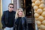 Amsterdam 1 april 2019
Opening the burger Room van Gordon. Patricia Paay met haar man Robert Hinfelaar.