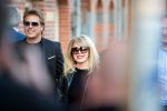 Amsterdam 1 april 2019
Opening the burger Room van Gordon. Patricia Paay met haar man Robert Hinfelaar.