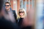 Amsterdam 1 april 2019
Opening the burger Room van Gordon. Patricia Paay met haar man Robert Hinfelaar.
