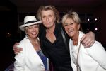 Bloemendaal 13 april 2019
Afscheidsfeest voor Hans Klok die naar Las Vegas gaat verhuizen. hans met Ria Valk en Sylvia v d Akker