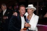 Bloemendaal 13 april 2019
Afscheidsfeest voor Hans Klok die naar Las Vegas gaat verhuizen. Ronald Moray en Ria Valk