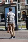 Amsterdam 17 april 2019
Rop Verheijen bij opnames familie Kruys in Amsterdam zuid.