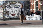 Amsterdam 17 april 2019
Rop Verheijen bij opnames familie Kruys in Amsterdam zuid.